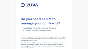 Despite All the Hype Over CLM Software, Most Companies Don’t Use It to Manage their Contracts, Survey Finds